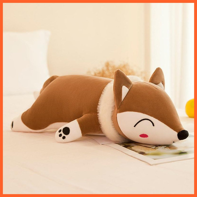 90/35Cm Kawaii Dolls Stuffed Animals & Plush Toys | Plush Pillow Fox Stuffed Animals Soft Sleeping Pillow | For Girls Children Boys | whatagift.com.au.