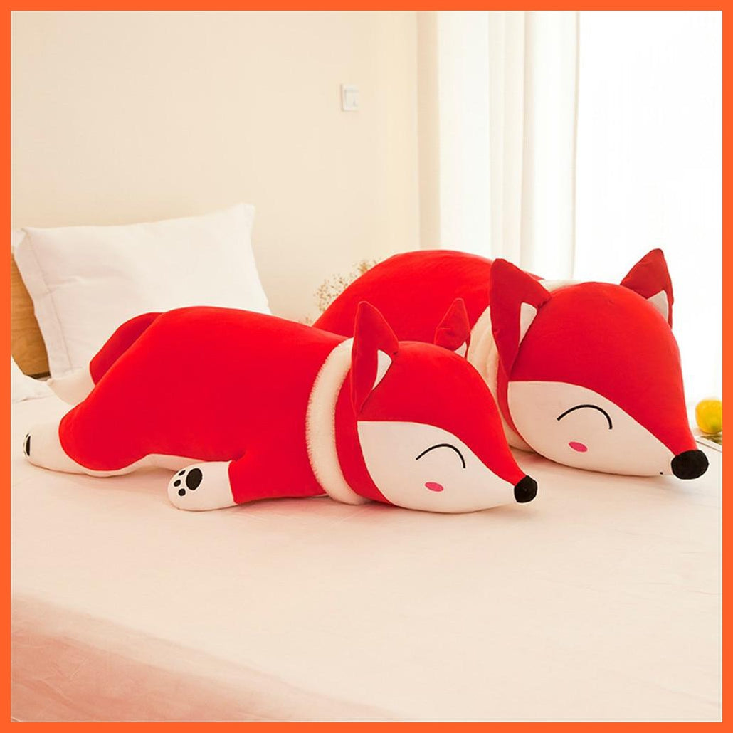 90/35Cm Kawaii Dolls Stuffed Animals & Plush Toys | Plush Pillow Fox Stuffed Animals Soft Sleeping Pillow | For Girls Children Boys | whatagift.com.au.