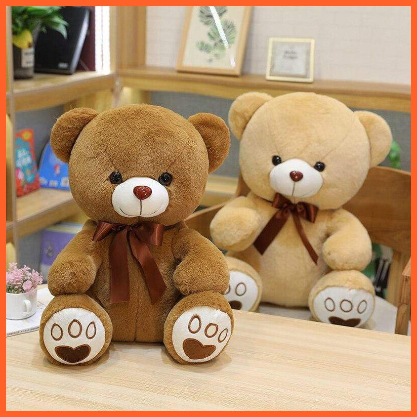 High Quality 35/50/60Cm  Lovely Bow-Knot Teddy Bear | Soft Stuffed Bear Plush Toys | Popular Birthday / Valentine'S Gifts Girls Kids | whatagift.com.au.