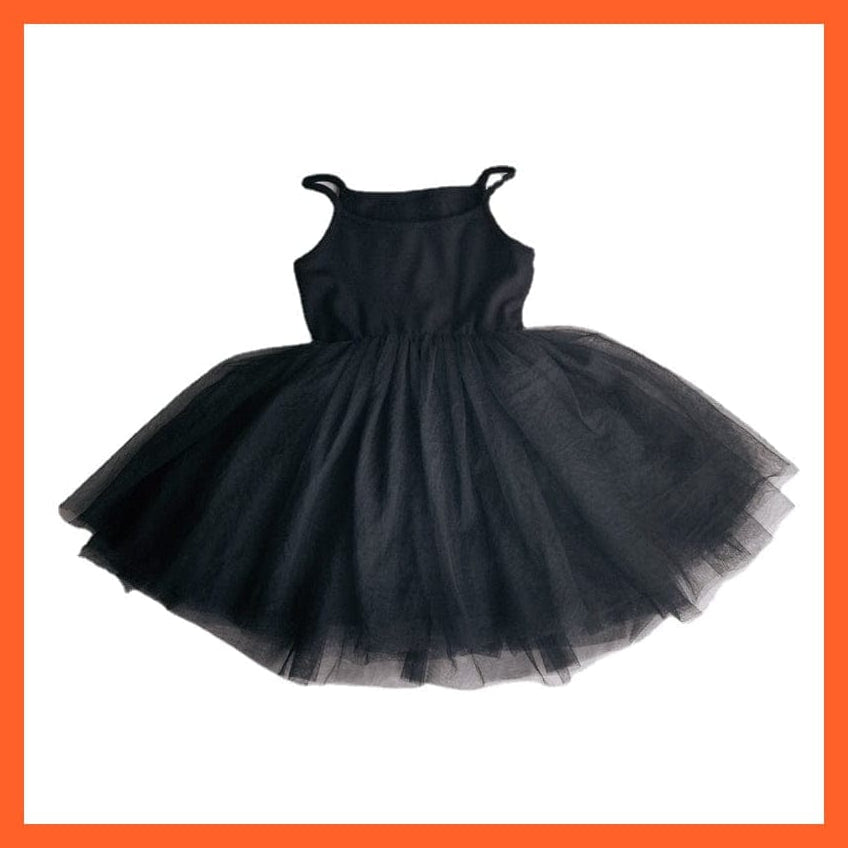 whatagift.com.au Polka Dot Dress Long Sleeve Elegant Black Lace Princess Dresses