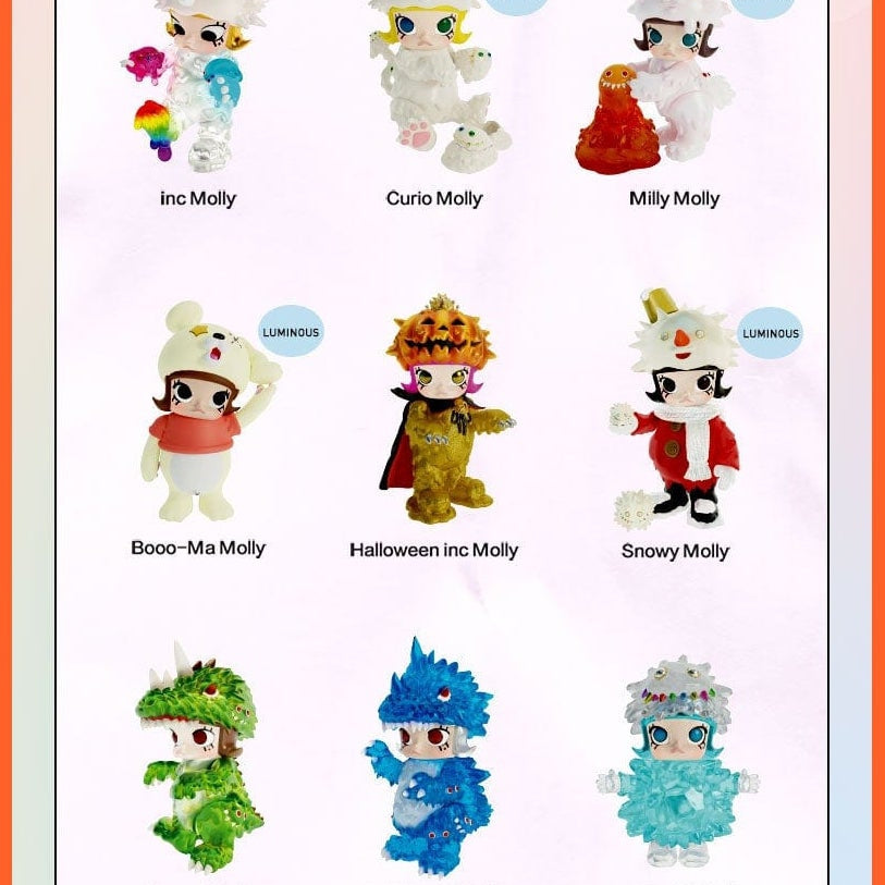 Pop Mart Instinctoy Erosion Molly Costume Series | Best Toy Gift For Kids | whatagift.com.au.