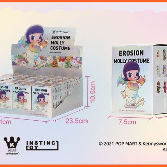 Pop Mart Instinctoy Erosion Molly Costume Series | Best Toy Gift For Kids | whatagift.com.au.