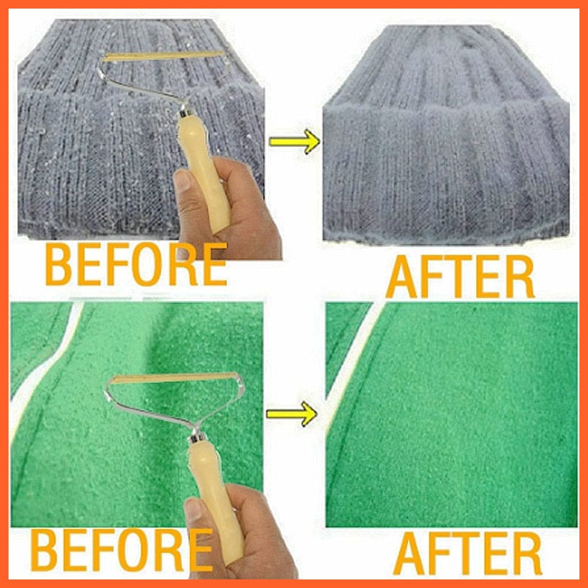 whatagift.com.au Portable Pet Hair Remover Brush | Lint Remover Brush | Fuzz Fabric Shaver