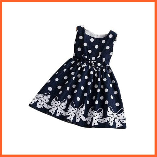 whatagift Princess Embroidery Girls Flower Lace Dresses