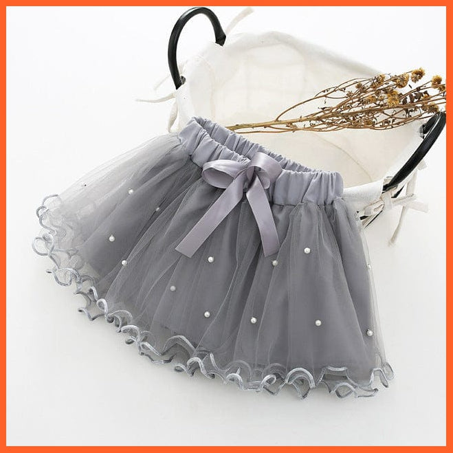 whatagift.com.au Purple / 6T Cute Tutu Skirt for Girl | Floral Plaid Skirts