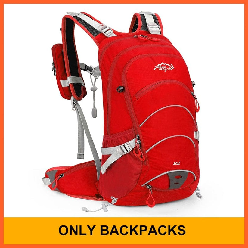 whatagift.com.au red / China 20 litres Waterproof Camping Backpack With Rain Cover