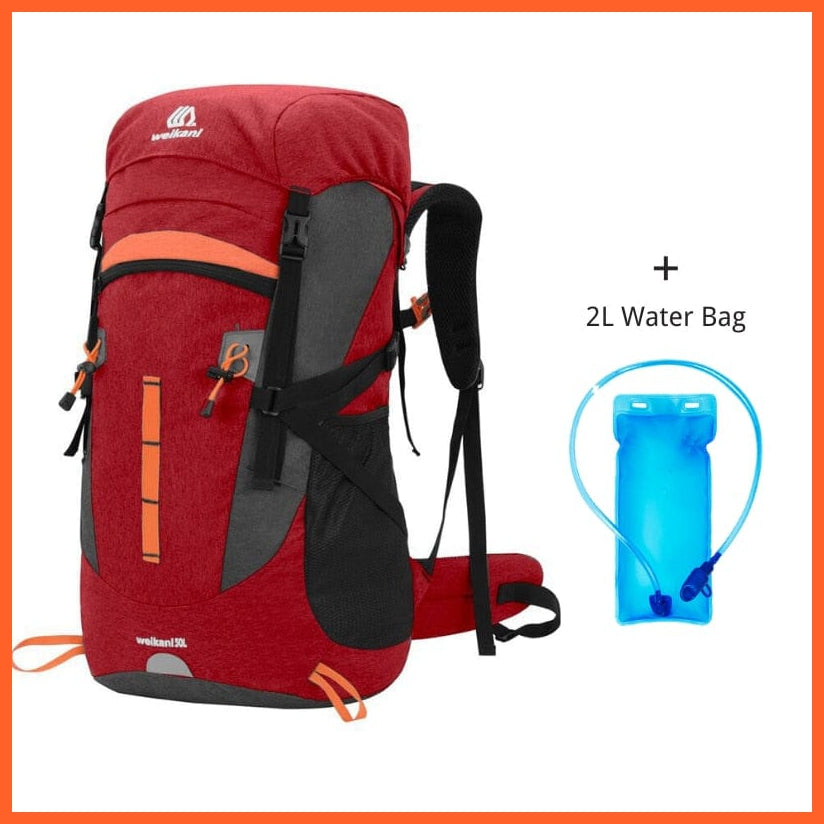 whatagift.com.au Red water bag / 50 - 70L / China 50L Camping Waterproof Hiking Backpack For Men