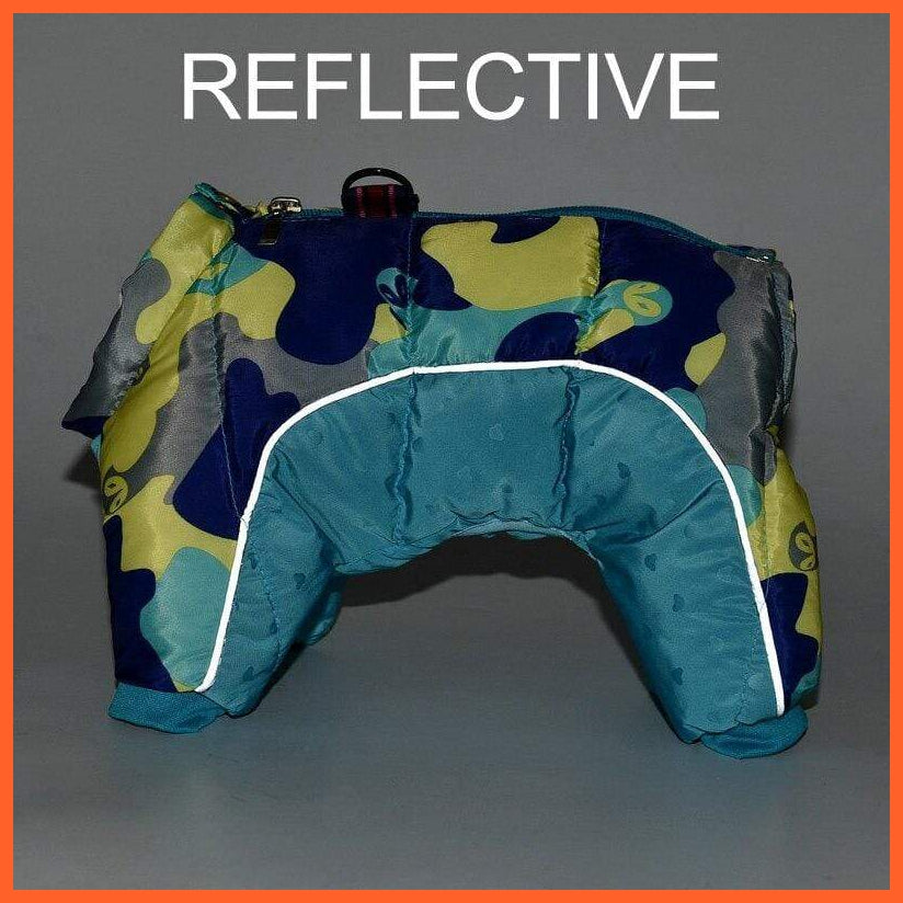 Reflective Warm And Reflective Jumpsuit For Pets | Cats And Dogs Jumpsuit | whatagift.com.au.
