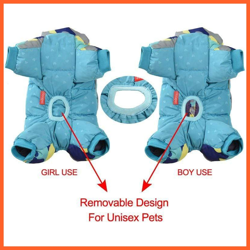 Reflective Warm And Reflective Jumpsuit For Pets | Cats And Dogs Jumpsuit | whatagift.com.au.