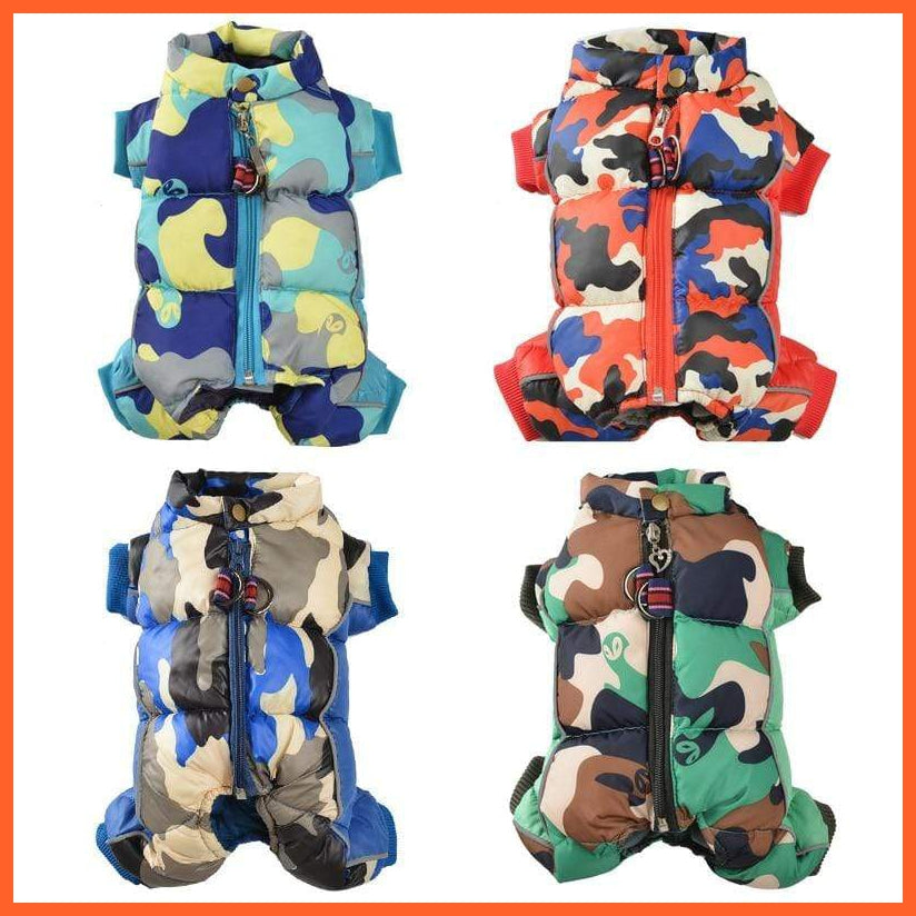 Reflective Warm And Reflective Jumpsuit For Pets | Cats And Dogs Jumpsuit | whatagift.com.au.