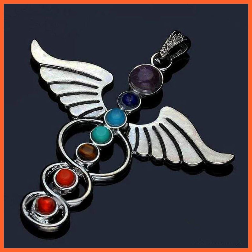 Mystic Chakra 7 Natural Stones Pendants | whatagift.com.au.