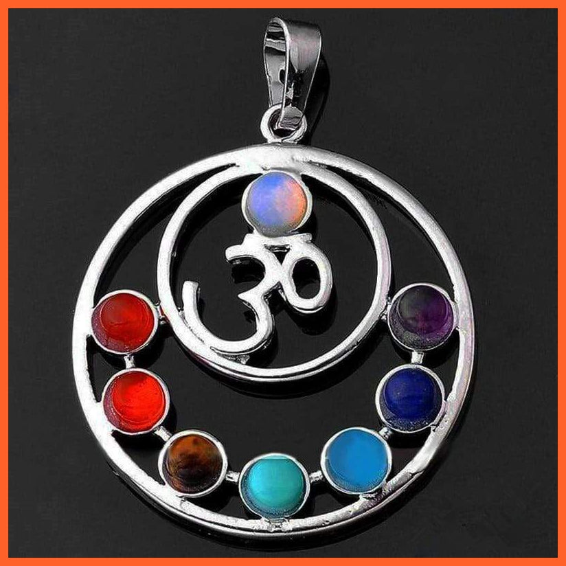 Mystic Chakra 7 Natural Stones Pendants | whatagift.com.au.