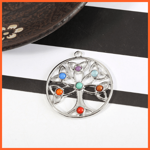 Mystic Chakra 7 Natural Stones Pendants | whatagift.com.au.
