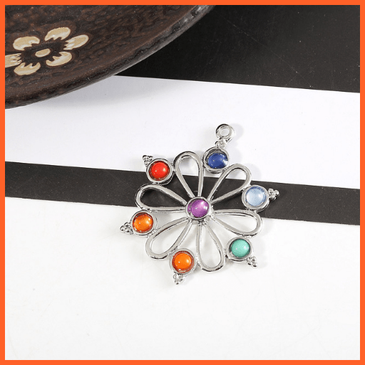 Mystic Chakra 7 Natural Stones Pendants | whatagift.com.au.