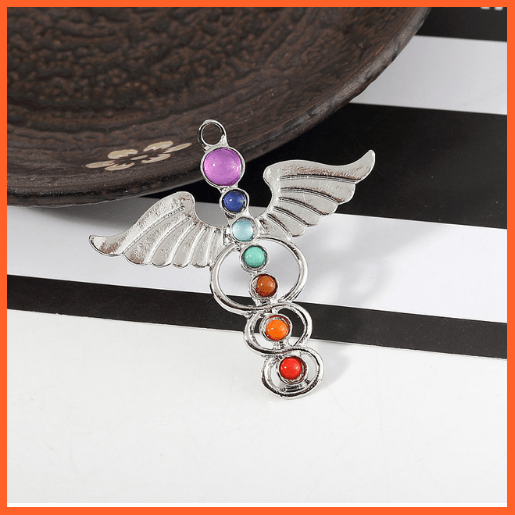 Mystic Chakra 7 Natural Stones Pendants | whatagift.com.au.