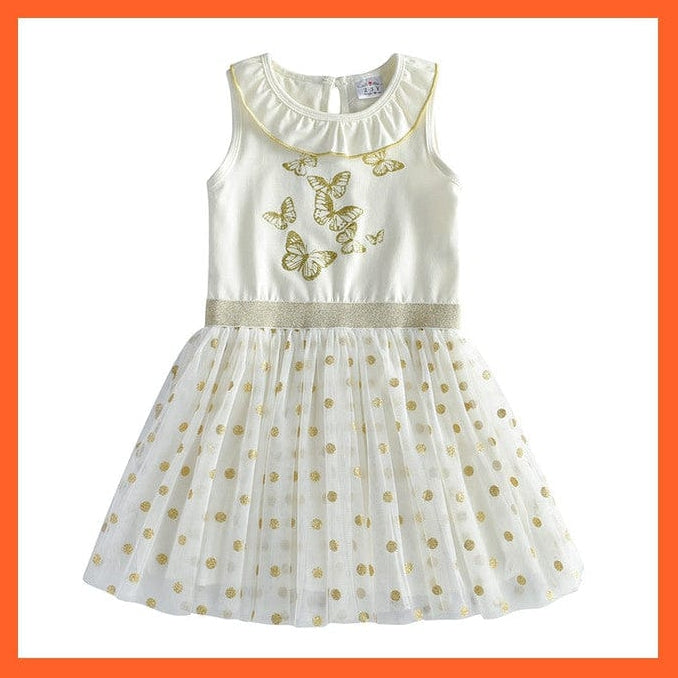 whatagift.com.au RESH4500 / 8 Girls Summer Clothes Butterfly Dress For Girls