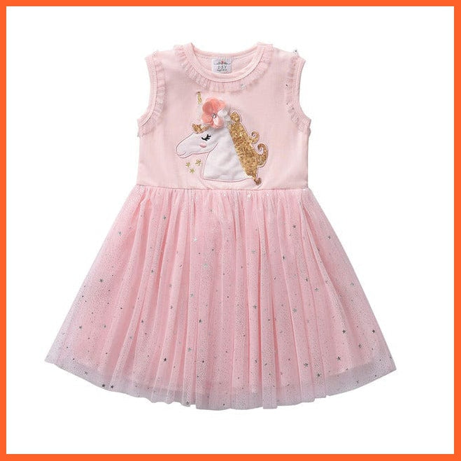 whatagift.com.au RESH4864 / 7 Girls Summer Clothes Butterfly Dress For Girls