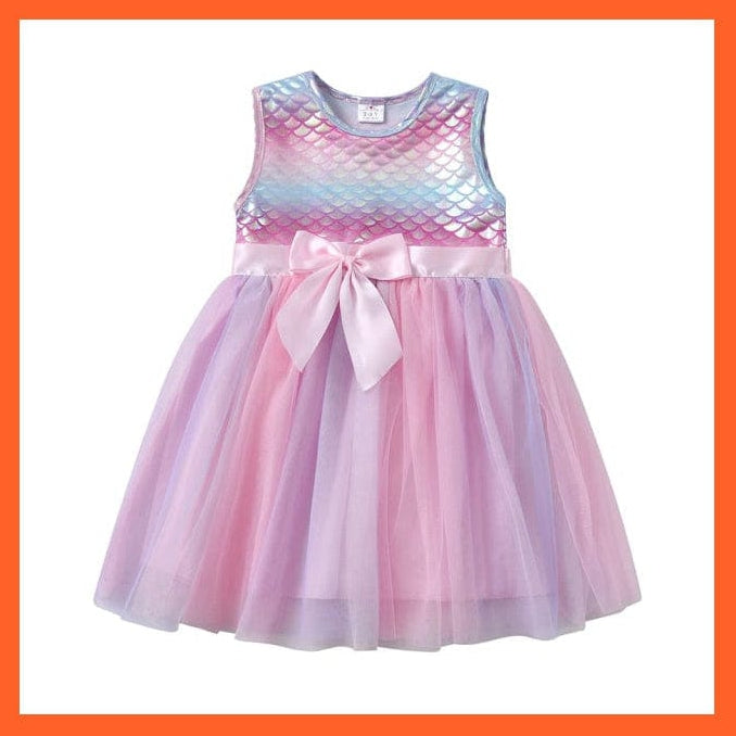 whatagift.com.au RESH4983 / 4T Girls Summer Clothes Butterfly Dress For Girls