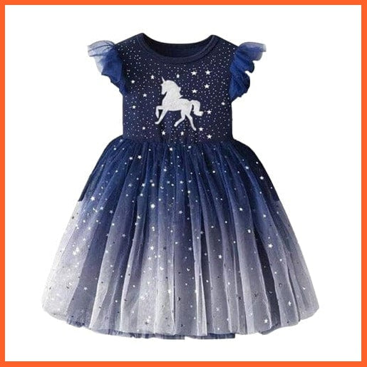 whatagift RESH4995 / 3T Girls Sequins Sleeveless Dresses