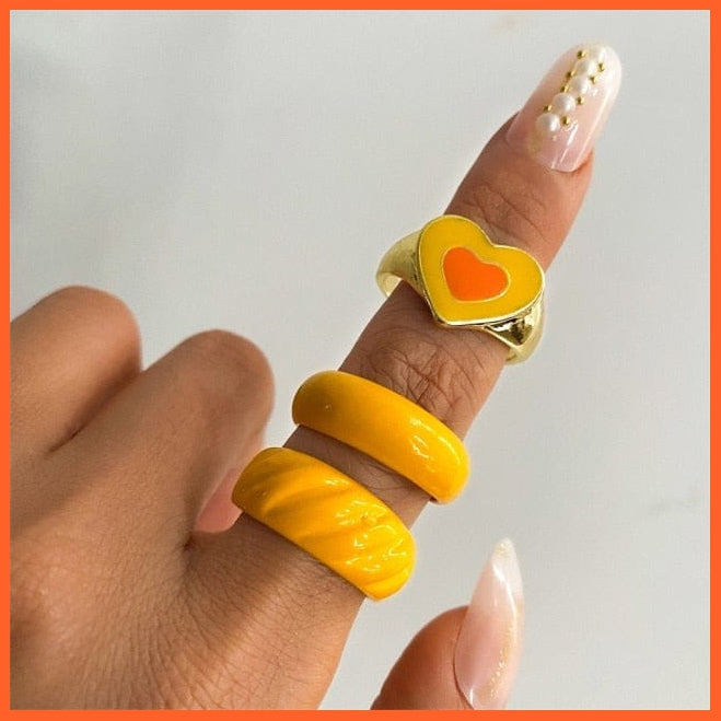 Exquisite Collection Colorful Ring Set For Women | whatagift.com.au.