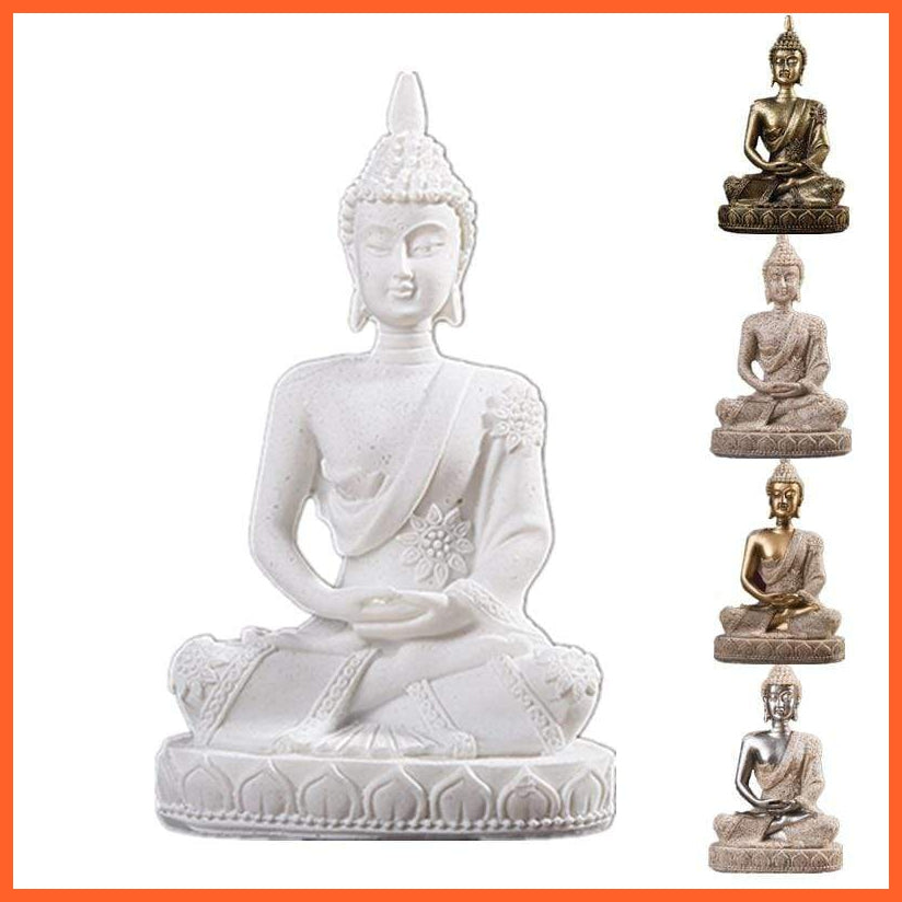 Sandstone India Buddha Statue | whatagift.com.au.