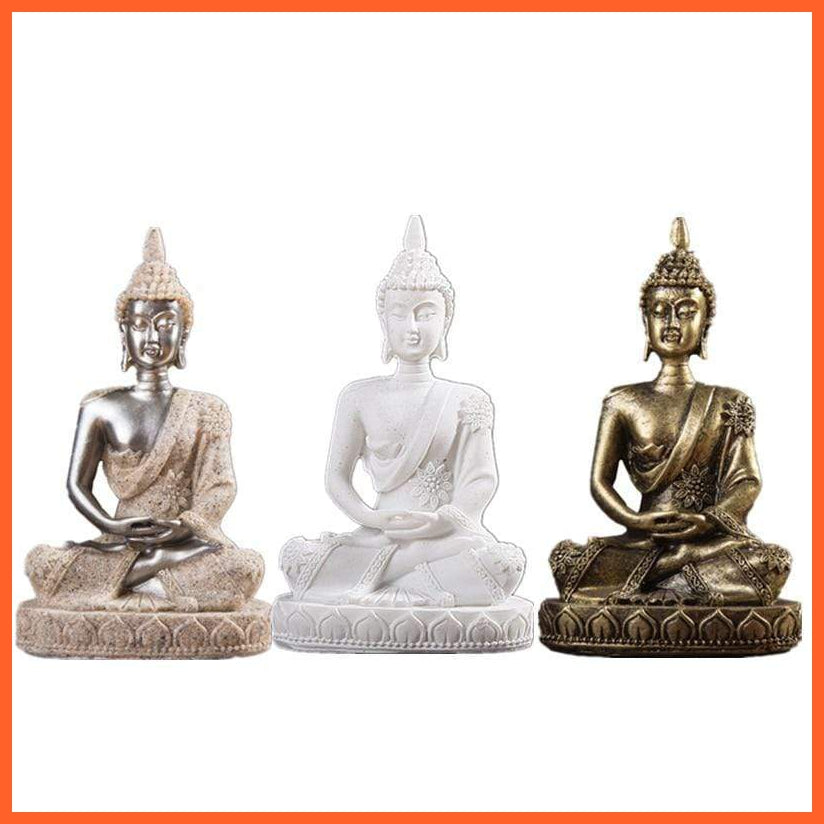 Sandstone India Buddha Statue | whatagift.com.au.