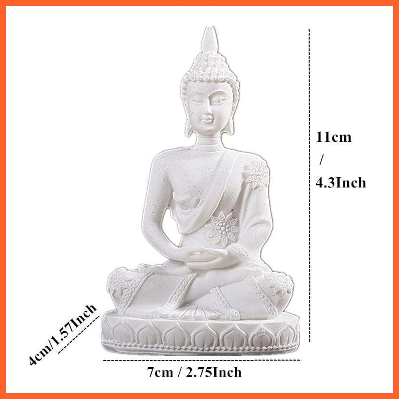 Sandstone India Buddha Statue | whatagift.com.au.