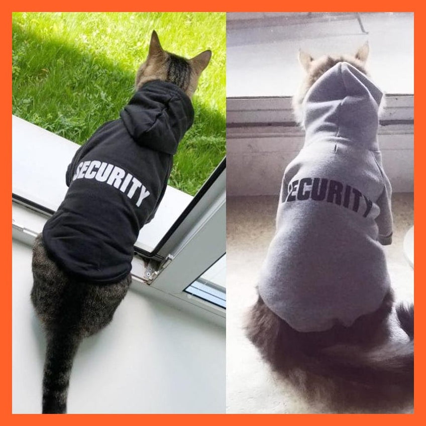 whatagift.com.au Security Cat Hoodies