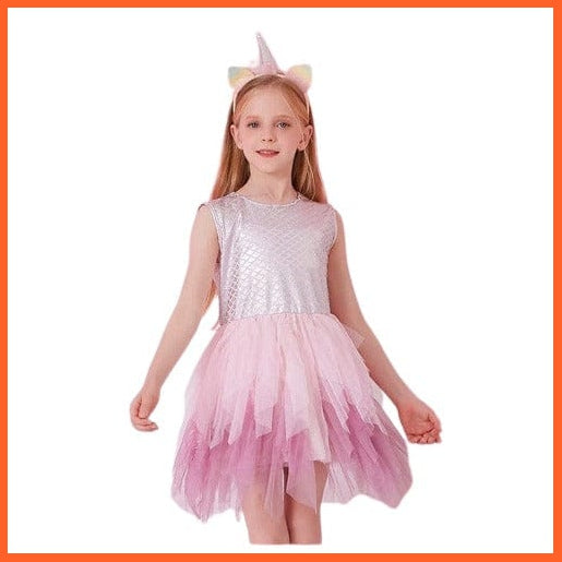 whatagift.com.au SH2104 / 8 Girls Sleeveless Party Dresses