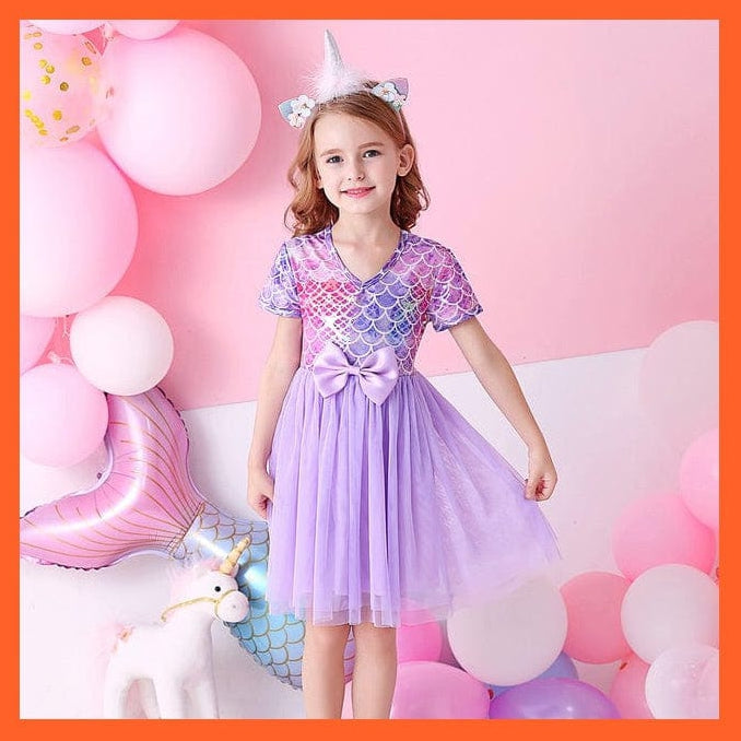whatagift.com.au SH4899 / 3T Sleeveless Party Dresses For Girls
