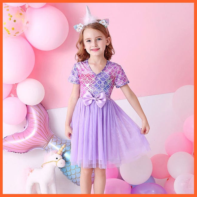 whatagift.com.au SH4899 / 5 Sleeveless Party Dresses For Girls