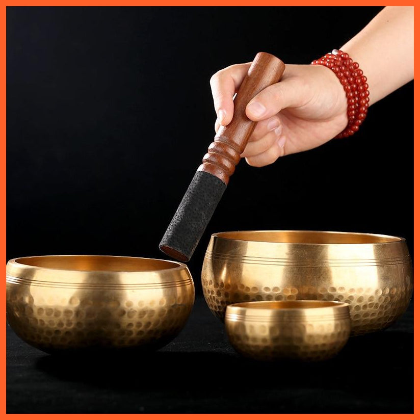 Authentic Buddha Singing Sound Bowl Tibet And Nepal Handcrafted Bowls Meditation | whatagift.com.au.