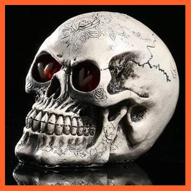 whatagift.com.au Skull 1 Led Human Skeleton Head Skull Halloween Skull
