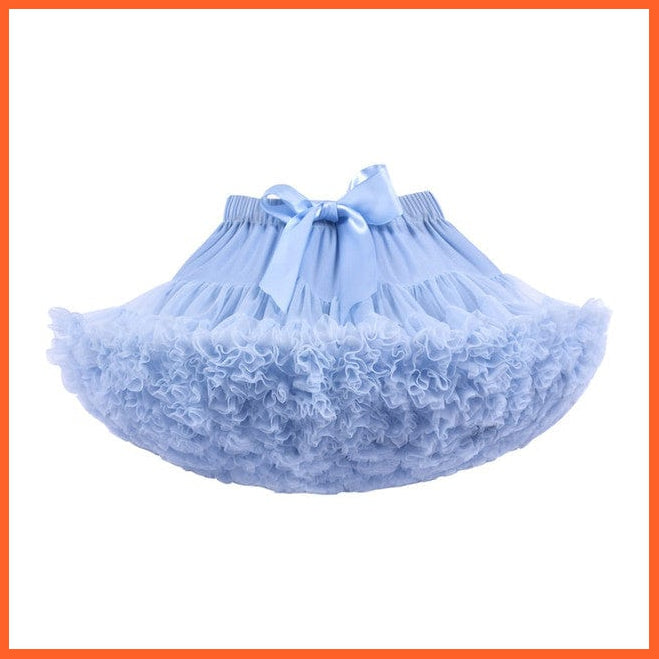 whatagift.com.au Sky Blue / 2T New Spring Multicolor Tutu Skirts for Baby Girls