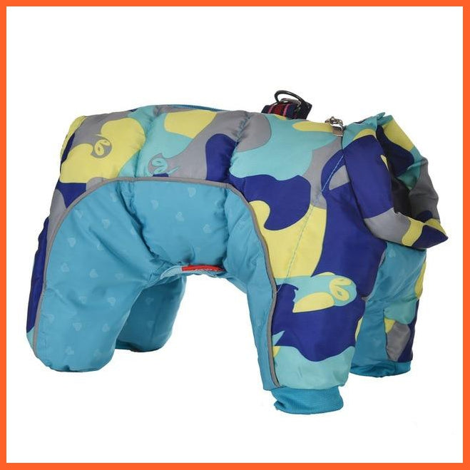 Reflective Warm And Reflective Jumpsuit For Pets | Cats And Dogs Jumpsuit | whatagift.com.au.
