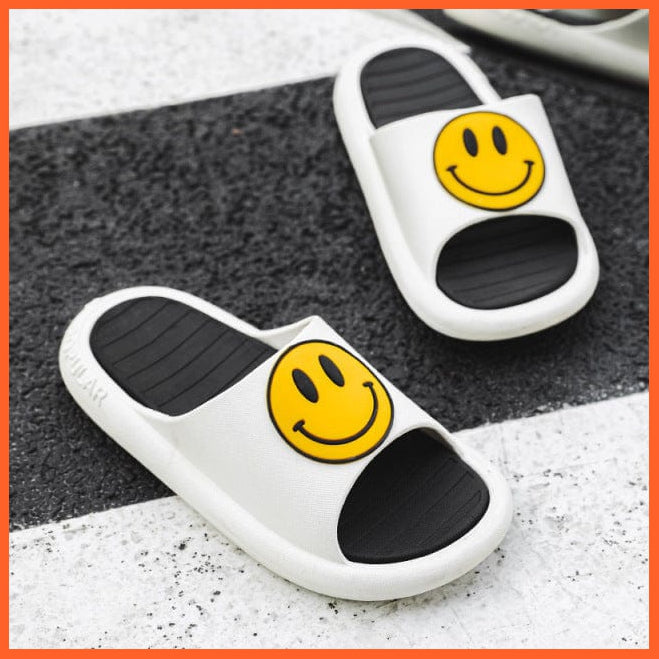 whatagift.com.au slippers white / 40-41 Unisex Cute Slippers for Summer | Outdoor Beach Casual Anti-slip Flats