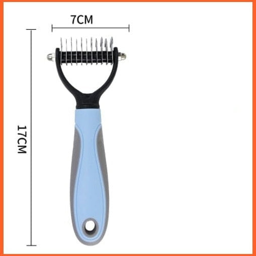 whatagift.com.au small blue opp bag Pet Grooming Comb Brush