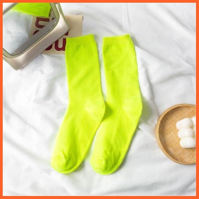 Mid Length Solid Colors Cotton Socks For Women | whatagift.com.au.