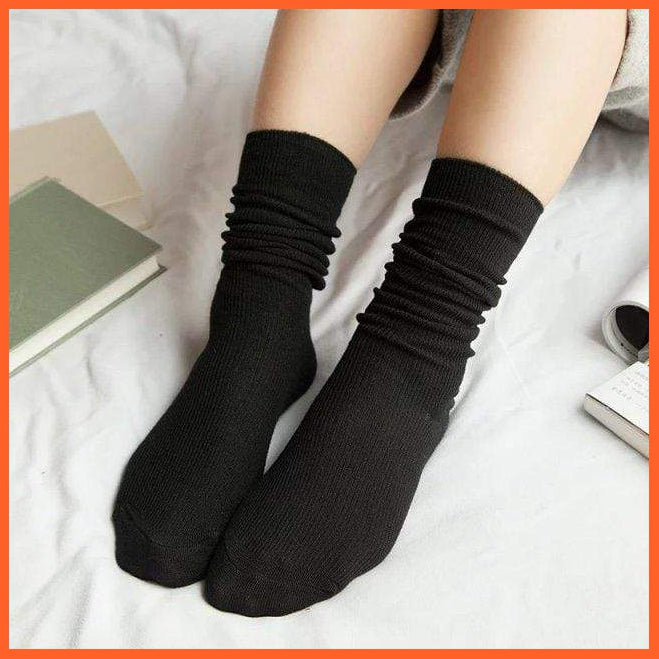 Mid Length Cotton Fabric Daily Wear Socks For Women | whatagift.com.au.