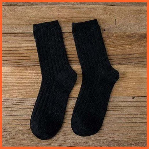 Mid Length Autumn Winter Woolen Socks For Women | whatagift.com.au.