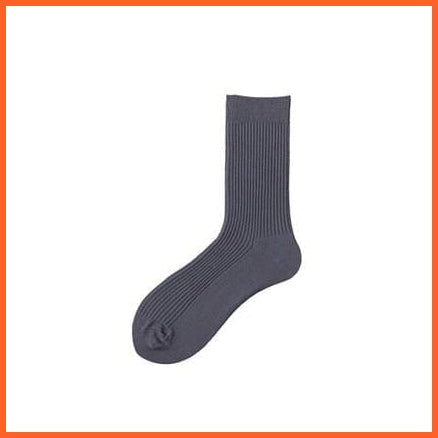 Mid Length Basic Cotton Socks For Men | Warm Socks For Autumn Winter | whatagift.com.au.