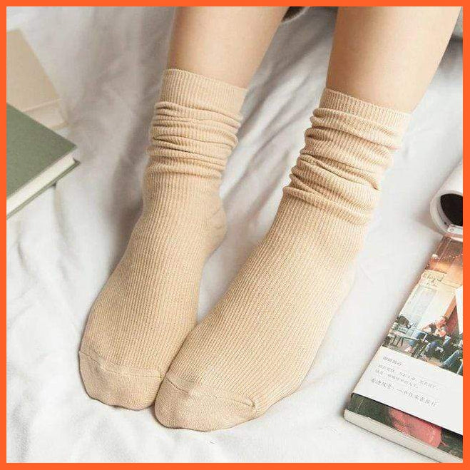 Mid Length Cotton Knitting Socks For Women | whatagift.com.au.