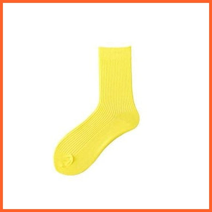 Mid Length Basic Cotton Socks For Men | Warm Socks For Autumn Winter | whatagift.com.au.