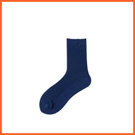 Mid Length Basic Cotton Socks For Men | Warm Socks For Autumn Winter | whatagift.com.au.