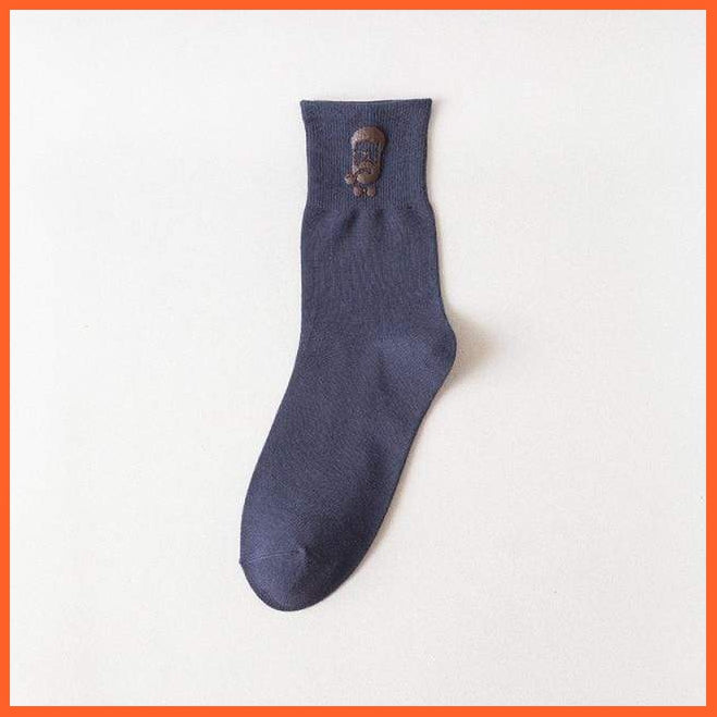 Mid Length Cotton Knitting Socks For Men | Colorful Socks With Soft Fabrics | whatagift.com.au.