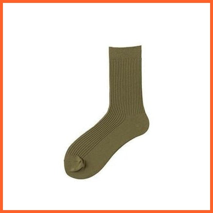 Mid Length Basic Cotton Socks For Men | Warm Socks For Autumn Winter | whatagift.com.au.