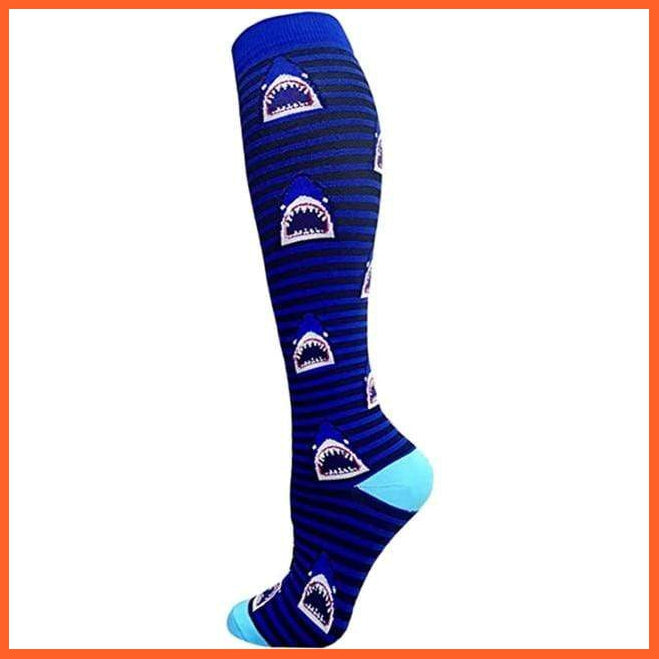 Running High Top Socks For Men And Women | Medium Compression High Knee Socks | whatagift.com.au.