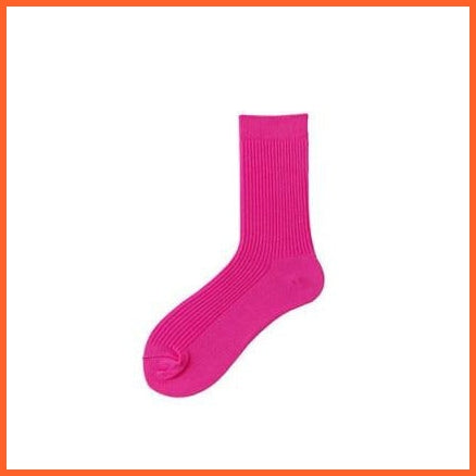 Mid Length Basic Cotton Socks For Men | Warm Socks For Autumn Winter | whatagift.com.au.