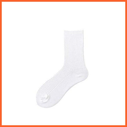 Mid Length Basic Cotton Socks For Men | Warm Socks For Autumn Winter | whatagift.com.au.