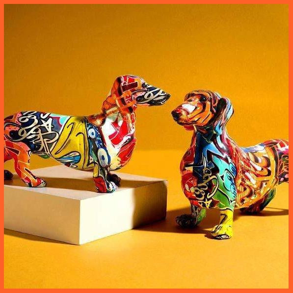 Dachshund Dog Statue | Sausage Dog Statue Resin | whatagift.com.au.